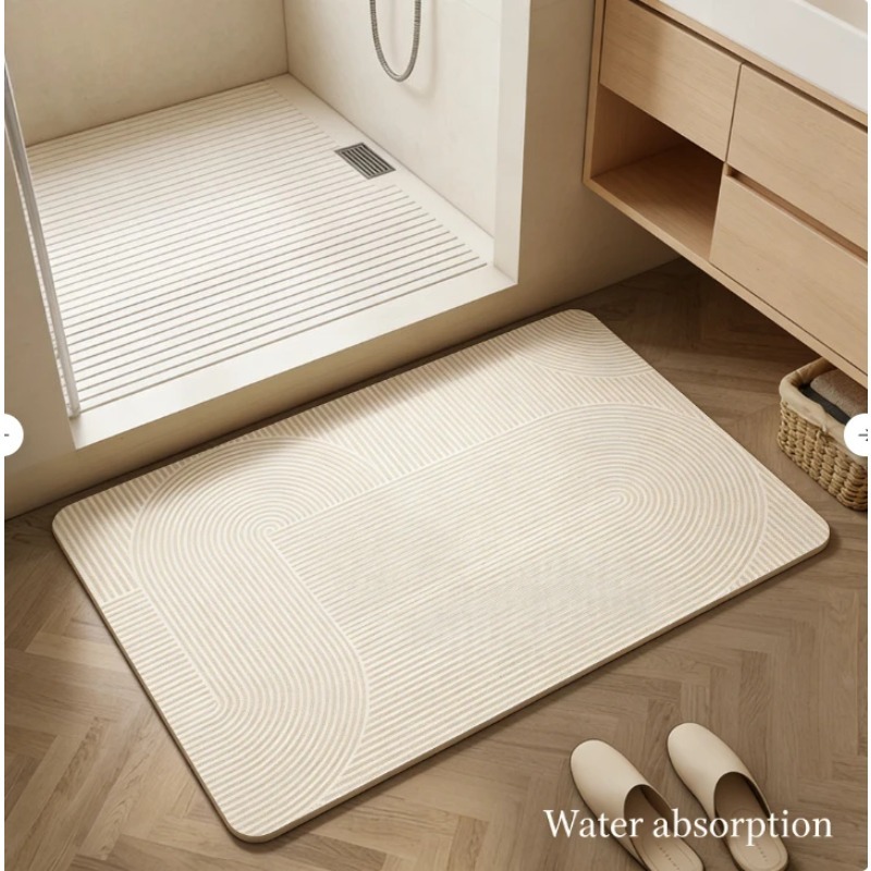 Bathroom Floor Mat Diatomite S - Bamboo Bath Mat review and price