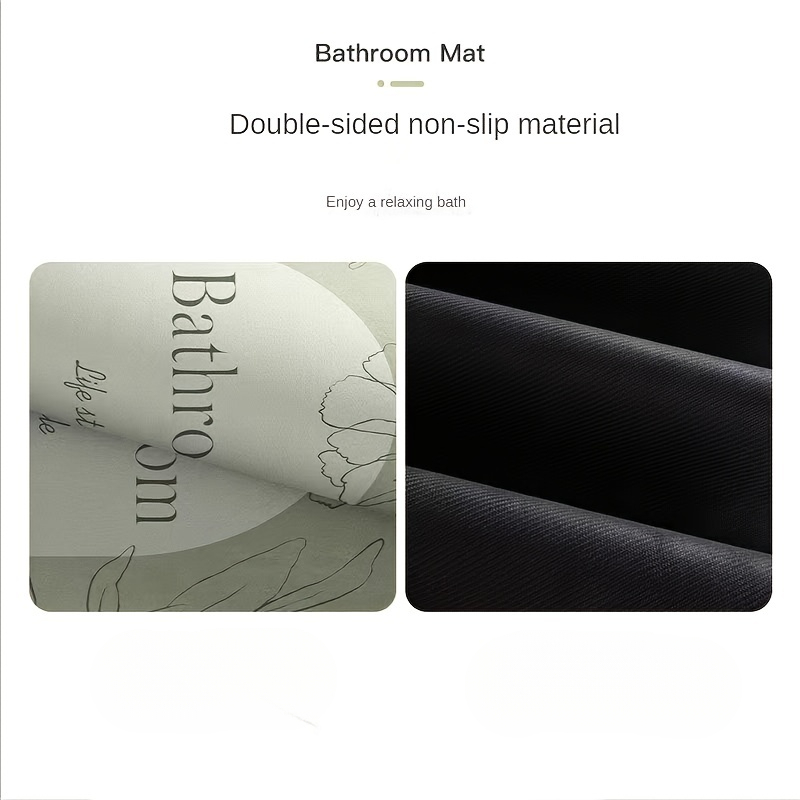 Bathroom Mat Square Stone Surf - Bamboo Bath Mat review and price